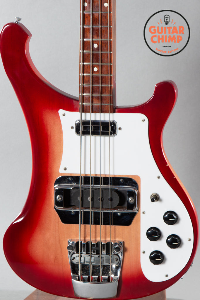 2000 Rickenbacker 4001v63 Fireglo Bass Guitar