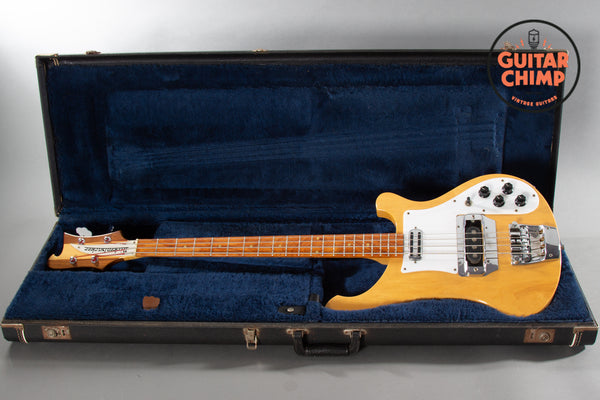ベース Rickenbacker 4001 v63 maple glo 1997 Rickenbacker 4001 V63 Bass (Mapleglo) – Cool Old Guitars
