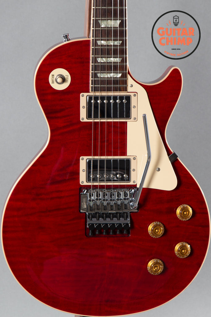 2016 Gibson Custom Shop Alex Lifeson Les Paul Axcess Ruby Red AL1339