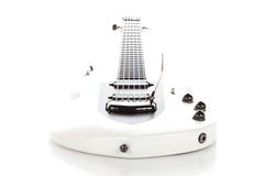 Ernie Ball Music Man John Petrucci Majesty Glacial Frost White -WITH PIEZO-