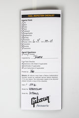 2016 Gibson Montana Bob Dylan SJ-200 Players Edition Vintage Sunburst