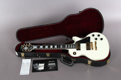 2010 Gibson Custom Shop Les Paul Custom Alpine White