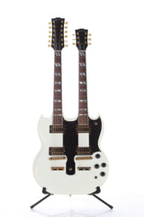 2007 Gibson Custom Shop EDS-1275 SG Double Neck Electric Guitar White