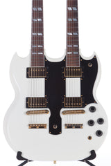 2007 Gibson Custom Shop EDS-1275 SG Double Neck Electric Guitar White