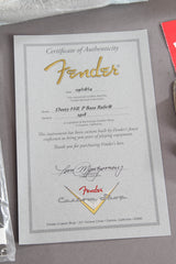 2014 Fender Custom Shop Dusty Hill P Bass Relic