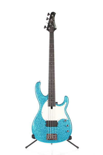 2005 Modulus FB4 Funk Unlimited Flea Bass Blue Sparkle | Guitar Chimp