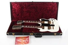 2007 Gibson Custom Shop EDS-1275 SG Double Neck Electric Guitar White