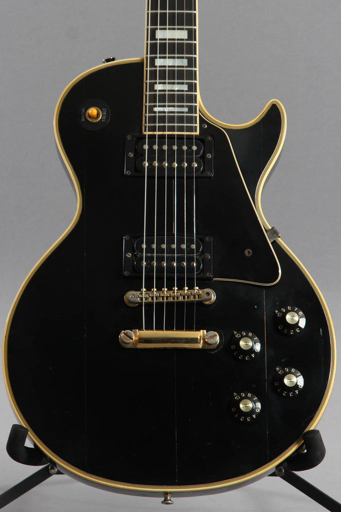 1973 Gibson Les Paul Custom Ebony Black