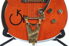 1999 Gretsch 6121 Roundup Western Orange