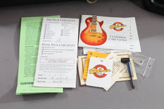 2001 Gibson Custom Shop Historic 1968 Reissue Les Paul Custom Tri Burst 68 RI