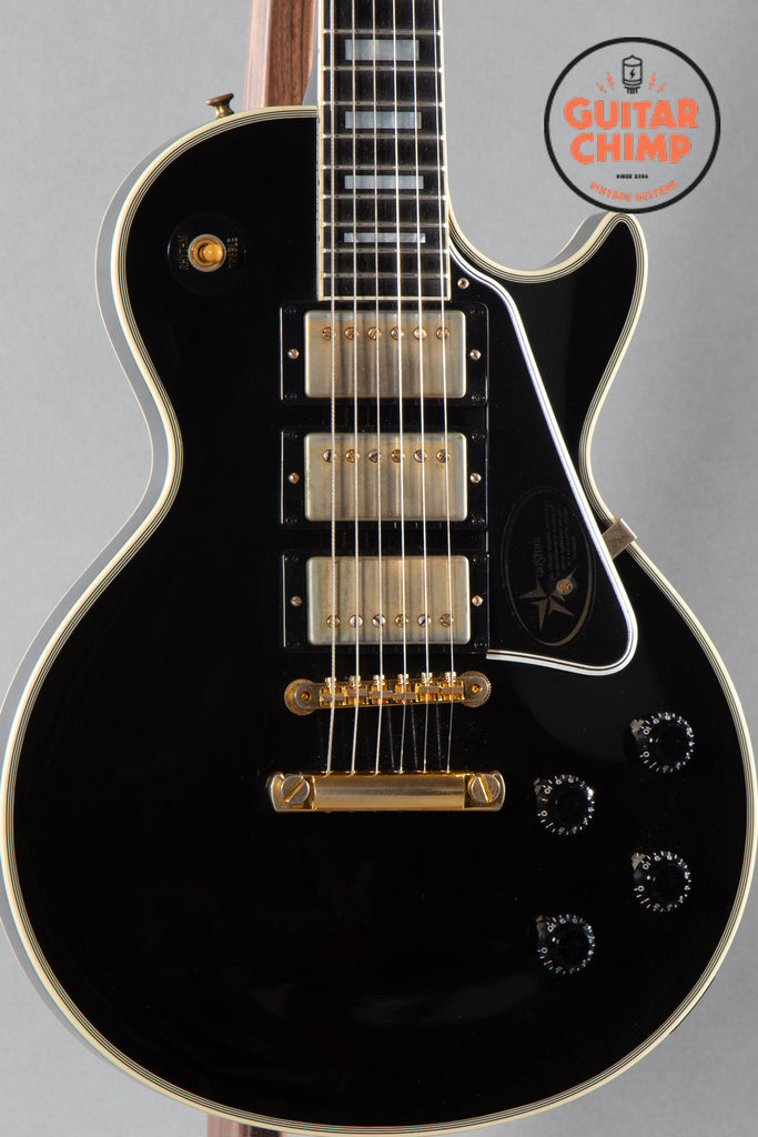 2011 Gibson Custom Shop Historic Les Paul Custom '60 Reissue 3 Pickup Black Beauty