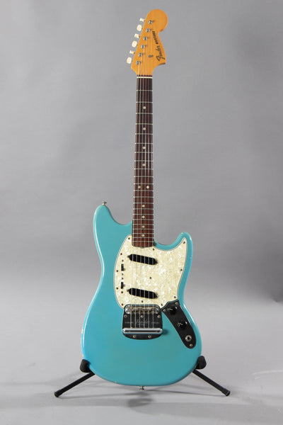 美品 Fender mustang Daphne Blueエレキギター Fender Made in Japan Traditional Series 60s Mustang Daphne