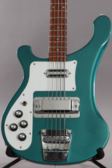 1994 Left Handed Rickenbacker 4003S/5 5-String Bass Turquoise ~Super Rare~