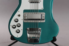 1994 Left Handed Rickenbacker 4003S/5 5-String Bass Turquoise ~Super Rare~