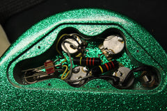 2008 Left Handed Gibson Custom Shop SG Custom Green Sparkle