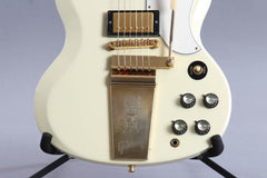 Gibson Custom Shop Elliot Easton Signature Sg Custom Classic White