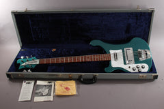 1994 Left Handed Rickenbacker 4003S/5 5-String Bass Turquoise ~Super Rare~