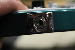 1994 Left Handed Rickenbacker 4003S/5 5-String Bass Turquoise ~Super Rare~