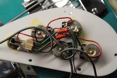 1994 Left Handed Rickenbacker 4003S/5 5-String Bass Turquoise ~Super Rare~