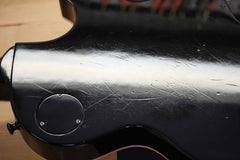 2012 Left Handed Gibson Les Paul Standard Plus Trans Black Flame Top