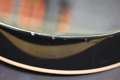 2012 Left Handed Gibson Les Paul Standard Plus Trans Black Flame Top