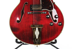 1977 Gibson L5-CES Archtop Guitar Wine Red