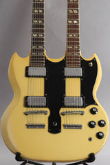 1974 Gibson EDS-1275 Sg Double Neck Electric Guitar White ~Video Of Guitar~