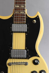 1974 Gibson EDS-1275 Sg Double Neck Electric Guitar White ~Video Of Guitar~