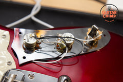 2012 Fender Japan Mustang Competition MG73 Old Candy Apple Red with Matching Headstock