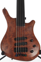 1989 Warwick Thumb Neck Thru NT 5 String Fretless Bass Guitar -RARE-