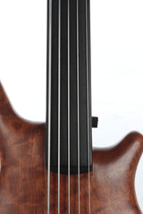 1989 Warwick Thumb Neck Thru NT 5 String Fretless Bass Guitar -RARE-