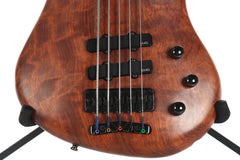 1989 Warwick Thumb Neck Thru NT 5 String Fretless Bass Guitar -RARE-