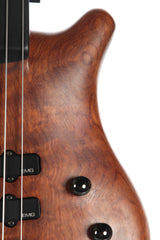 1989 Warwick Thumb Neck Thru NT 5 String Fretless Bass Guitar -RARE-