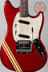 2012 Fender Japan Mustang Competition MG73 Old Candy Apple Red with Matching Headstock