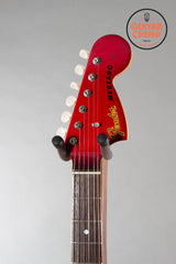2012 Fender Japan Mustang Competition MG73 Old Candy Apple Red with Matching Headstock