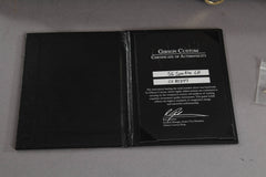 2008 Left Handed Gibson Custom Shop SG Custom Green Sparkle