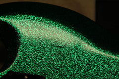 2008 Left Handed Gibson Custom Shop SG Custom Green Sparkle