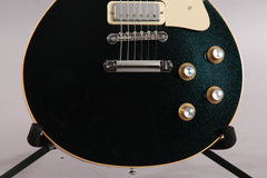 2018 Gibson Custom Shop 1975 Les Paul Deluxe Tribute Limited Edition Basalt Blue Sparkle