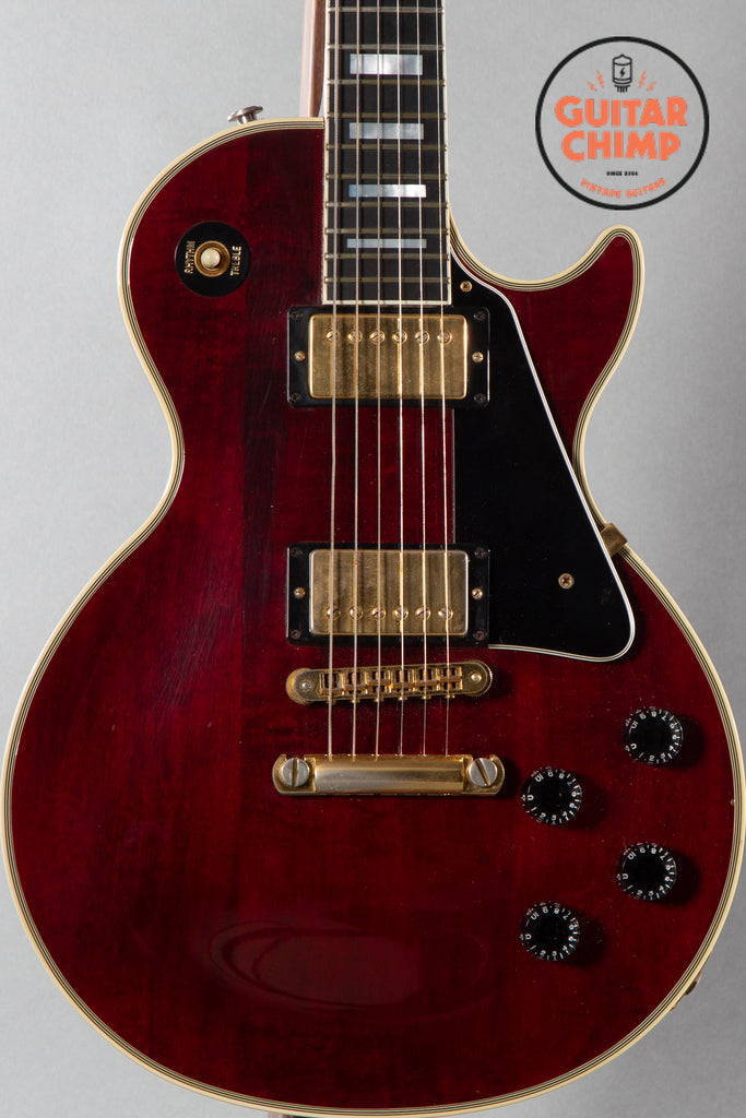 1991 Gibson Les Paul Custom Wine Red