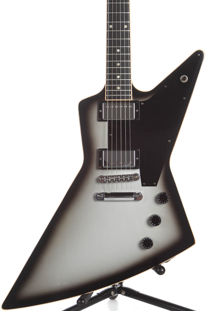 2012 Gibson "Thunderhorse" Explorer Dethklok Silverburst -EBONY FINGERBOARD-