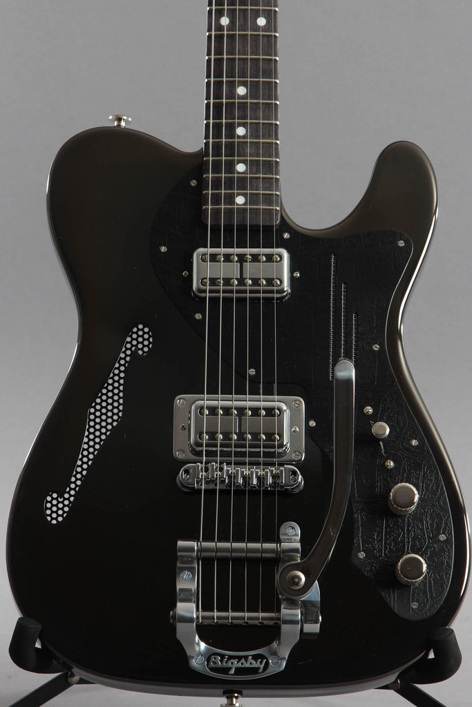 2014 James Trussart Deluxe Steelcaster Black Chrome