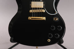 2018 Gibson Custom Shop Sg Custom Ebony Black