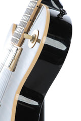 2012 Left Handed Gibson Les Paul Standard Plus Trans Black Flame Top