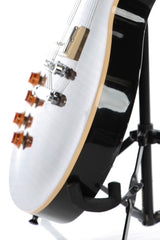 2012 Left Handed Gibson Les Paul Standard Plus Trans Black Flame Top