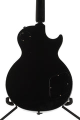 2012 Left Handed Gibson Les Paul Standard Plus Trans Black Flame Top