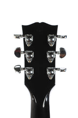 2012 Left Handed Gibson Les Paul Standard Plus Trans Black Flame Top