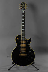 2001 Gibson Custom Shop Historic Les Paul Custom '57 Reissue 3 Pick-up Black Beauty