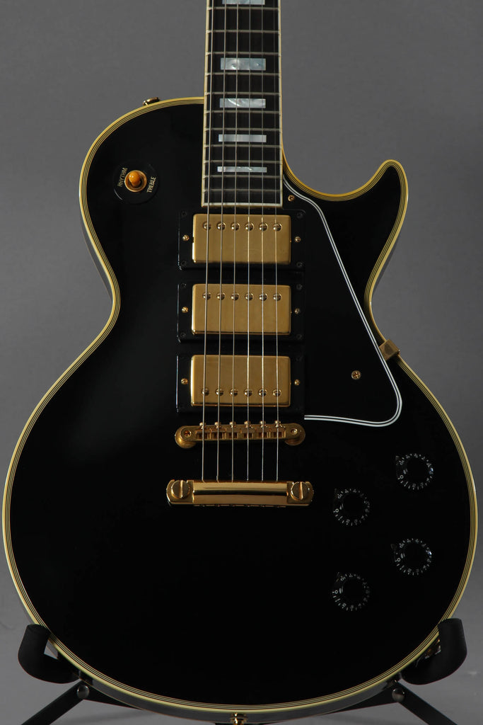 2001 Gibson Custom Shop Historic Les Paul Custom '57 Reissue 3 Pick-up Black Beauty