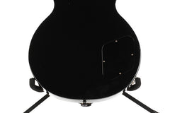 2012 Left Handed Gibson Les Paul Standard Plus Trans Black Flame Top