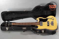 2006 Gibson Limited Edition SG Bass Faded Canary Yellow